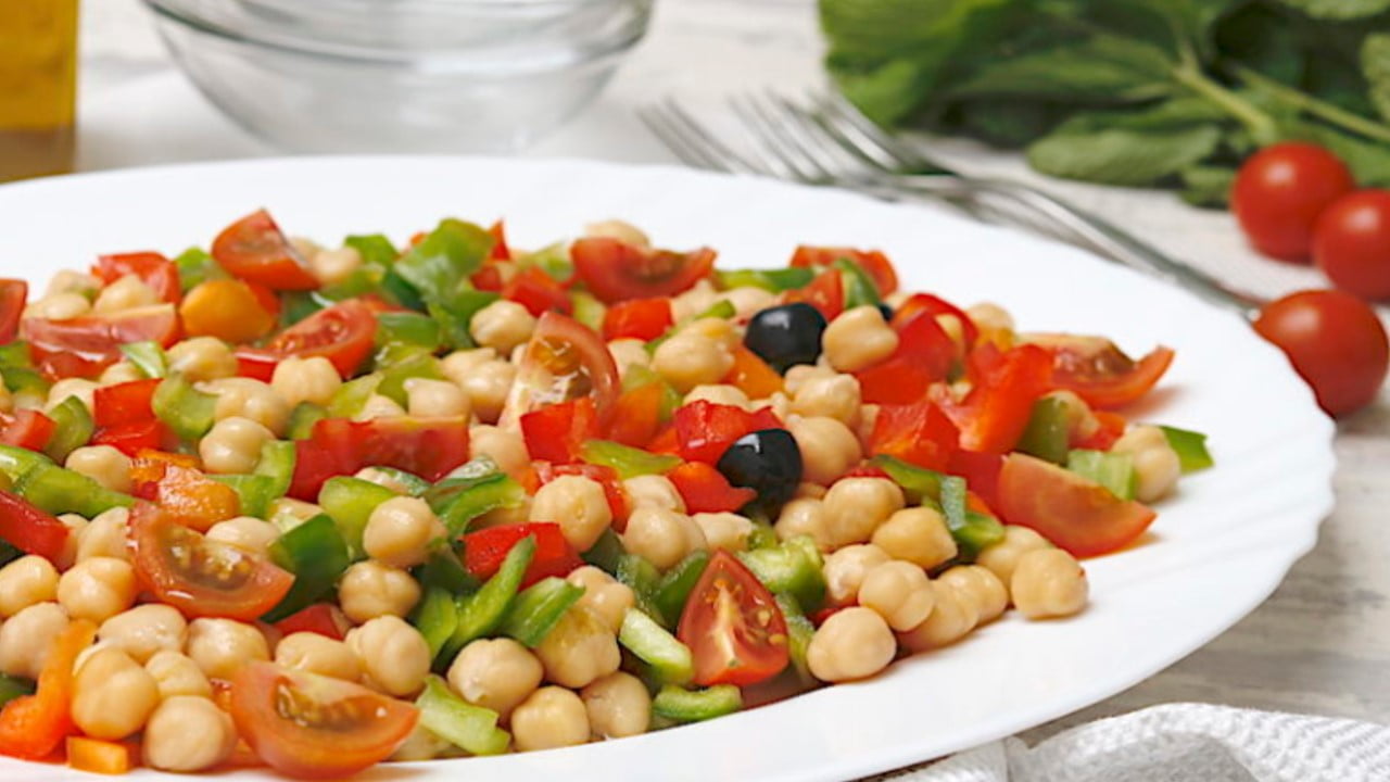 Ensalada De Garbanzos Recetas Faciles