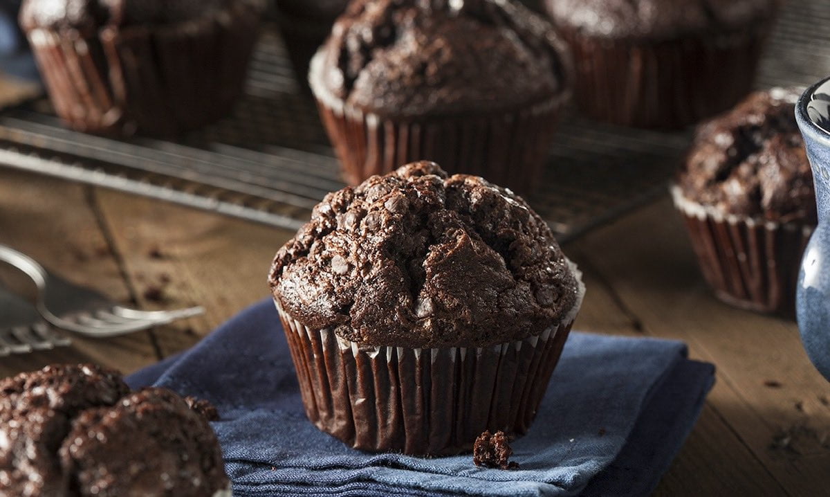 Muffins de chocolate y coco-1