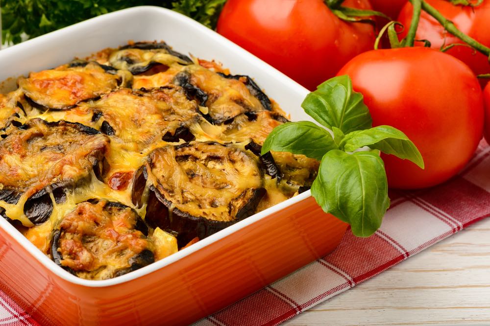 Moussaka a la parmigiana o griega