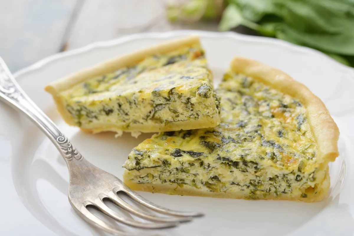 Quiche de Espinacas