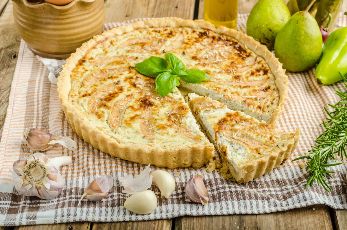 Quiche de Calabacín, Queso y Pera: Un Placer al Paladar