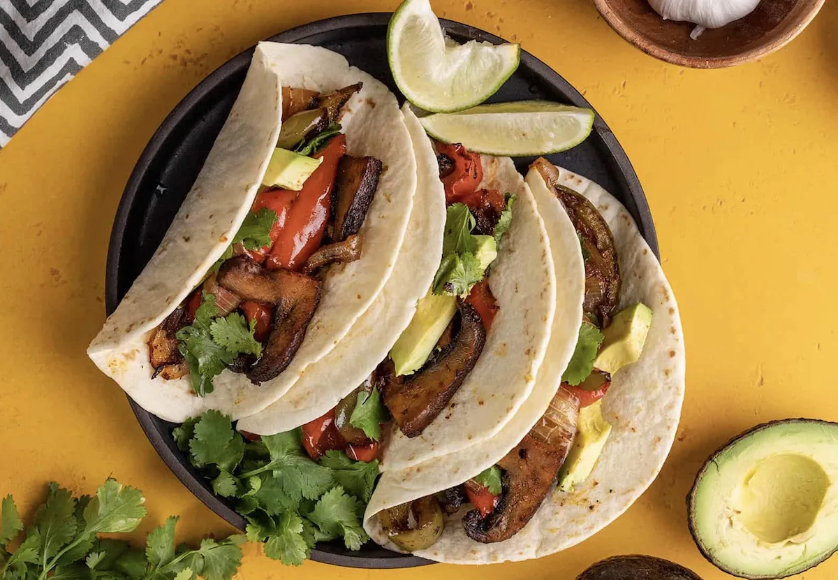 Fajitas de Portobello al Horno