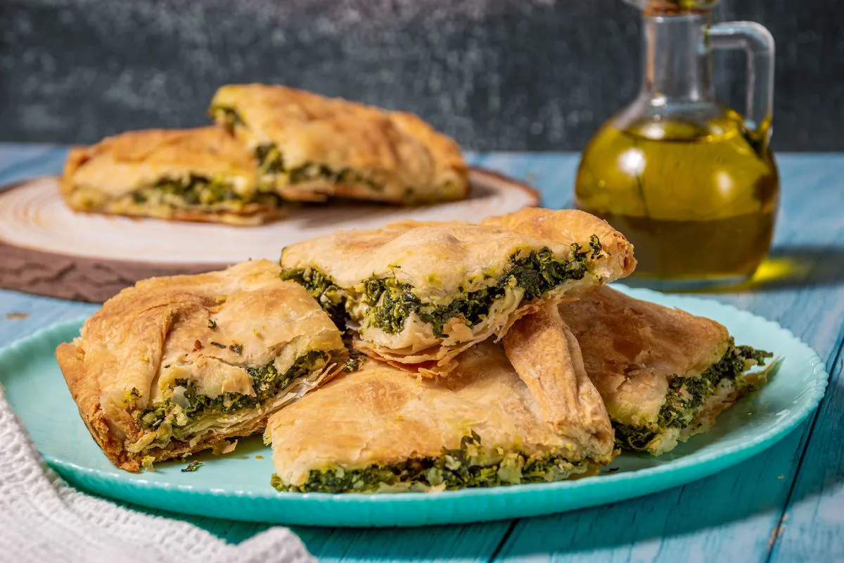 Receta-Tradicional-de-Spanakopita-Pastel-de-Espinacas-Griego