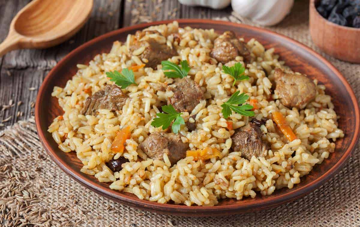 Arroz con Carne de Cerdo